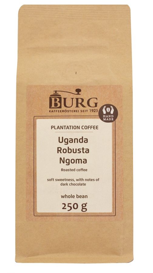 Burg Uganda Robusta Ngoma 250 g Coffee Beans