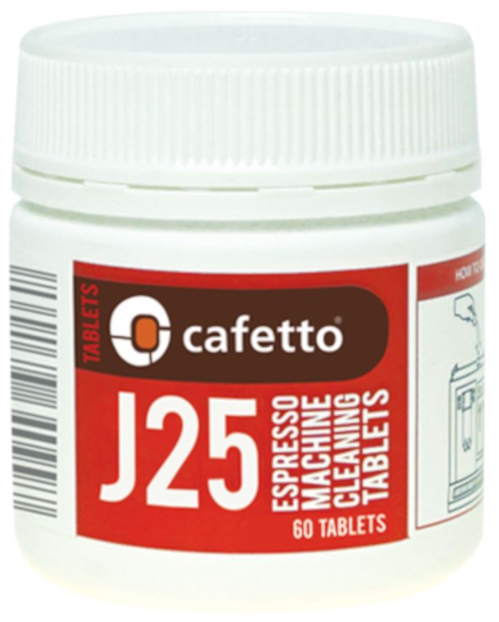 Cafetto J25 Cleaning Tablets 60 x 2,5 g