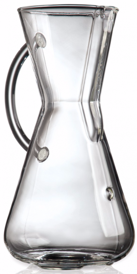 Chemex With Glass Handle, 3 Cups
