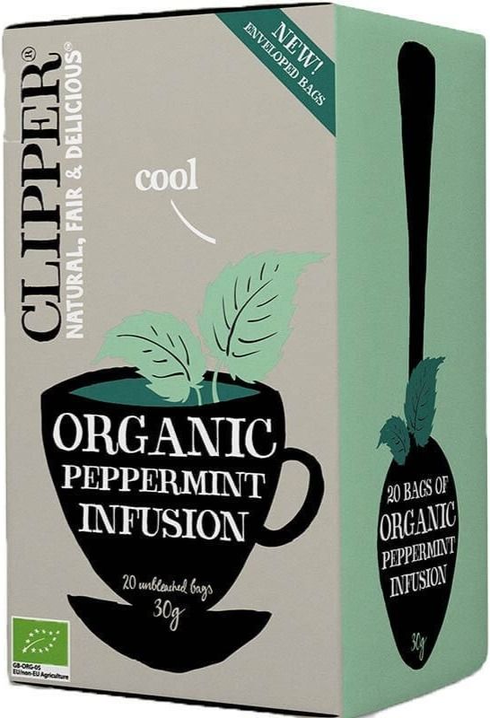 Clipper Organic Peppermint Infusion 20 Tea Bags
