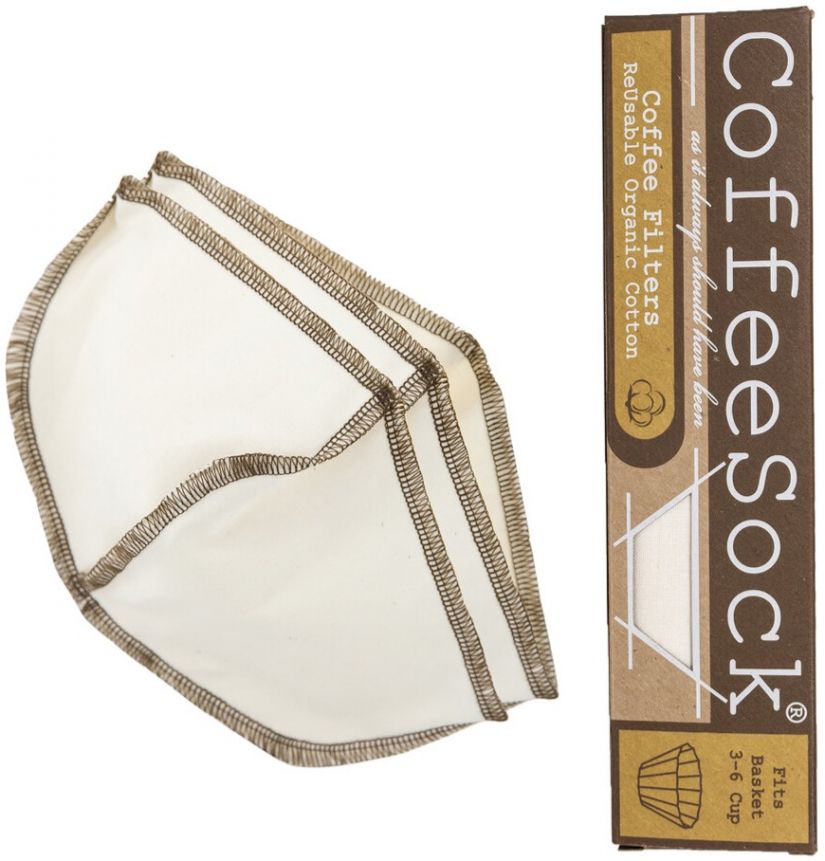 CoffeeSock Basket B1 3-6 Cup Coffee Filter, 2 pcs