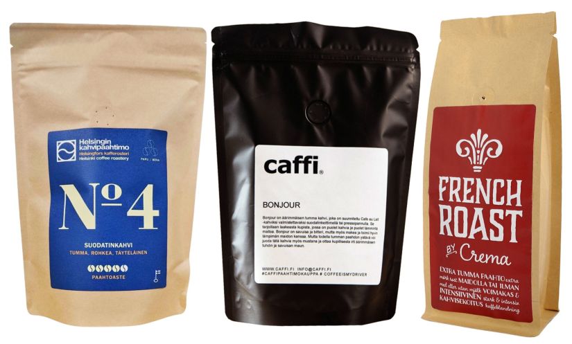 Micro Roastery French Roast Coffees 3 x 250 g