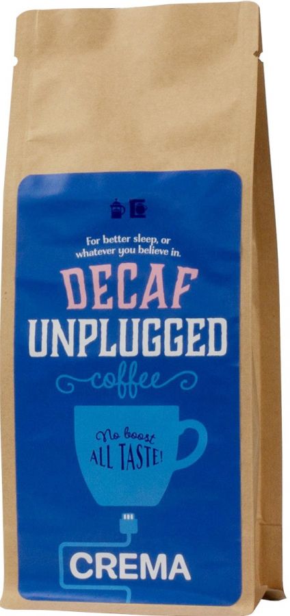 Crema Crema Unplugged Decaf coffee 250 g