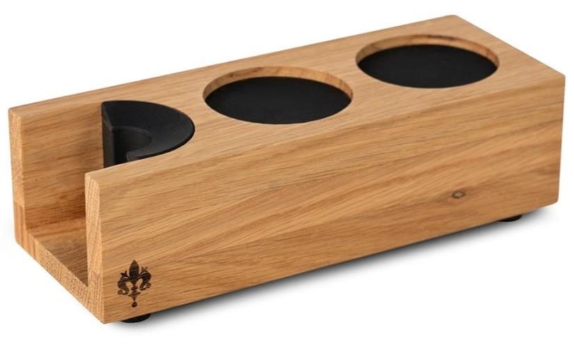 Eureka Tamping Station Double, Natural Oak