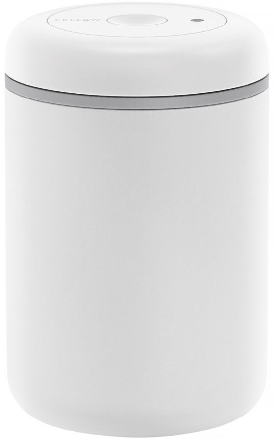 Fellow Fellow Atmos Vacuum Canister 1200 ml, Matte White Steel