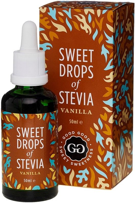 Good Good Sweet Drops Of Stevia Sweetener, Vanilla 50 ml