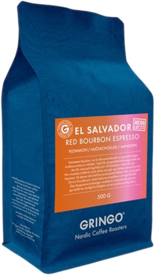 Gringo Nordic El Salvador Red Bourbon Espresso 500 g Coffee Beans