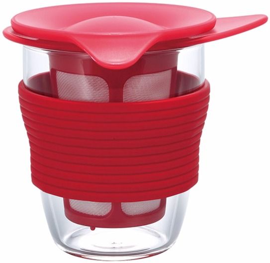 Hario Handy Tea Maker 200 ml, red