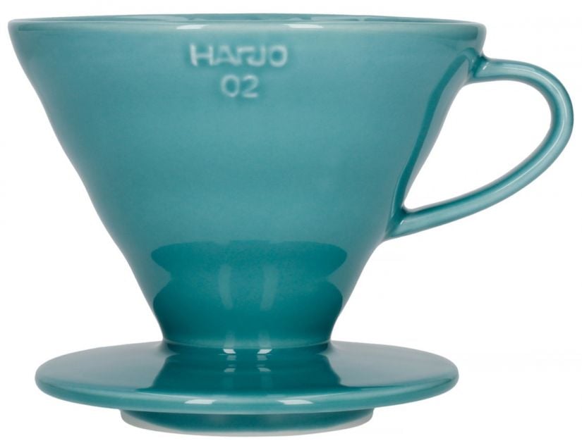 Hario Hario V60 Ceramic Dripper Size 02, Turquoise Green