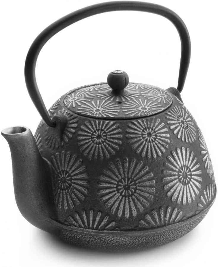 Bouilloire Thé émail Vintage 3l Acier Inoxydable Design Floral Bouilloire Sifflante Pastoralist 3L - Design Vintage Floral - Acier Inoxydable - Cuisinière Bouilloire Acier Inoxydable