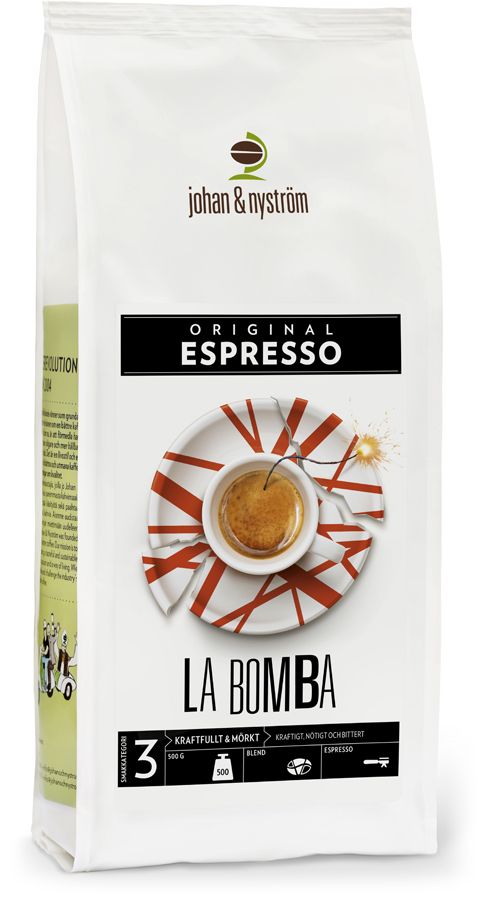 Johan Johan & Nyström Espresso La Bomba 500 g coffee beans