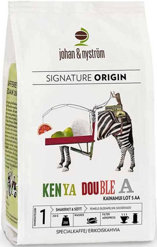 Johan Johan & Nyström Kenya AA Kainamui 250 g Coffee Beans