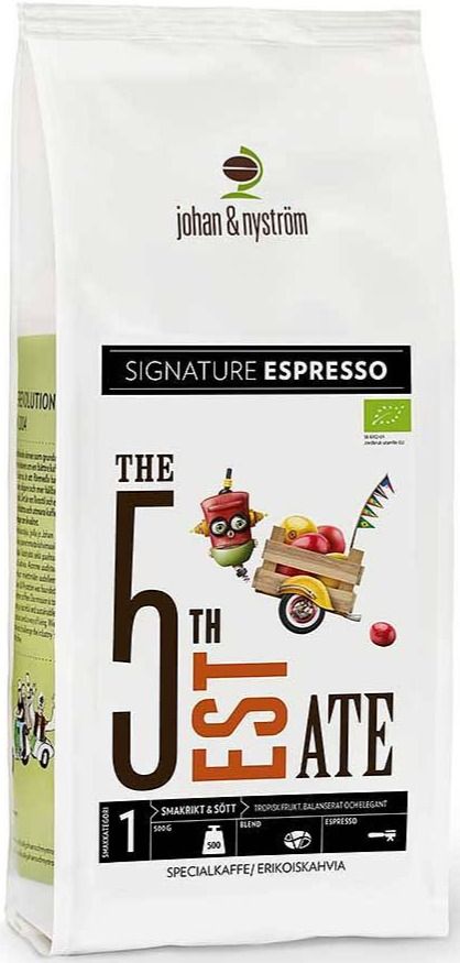 Johan Johan & Nyström The 5th Estate Espresso 500 g Coffee Beans