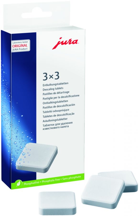 Jura Descaling Tablets Crema