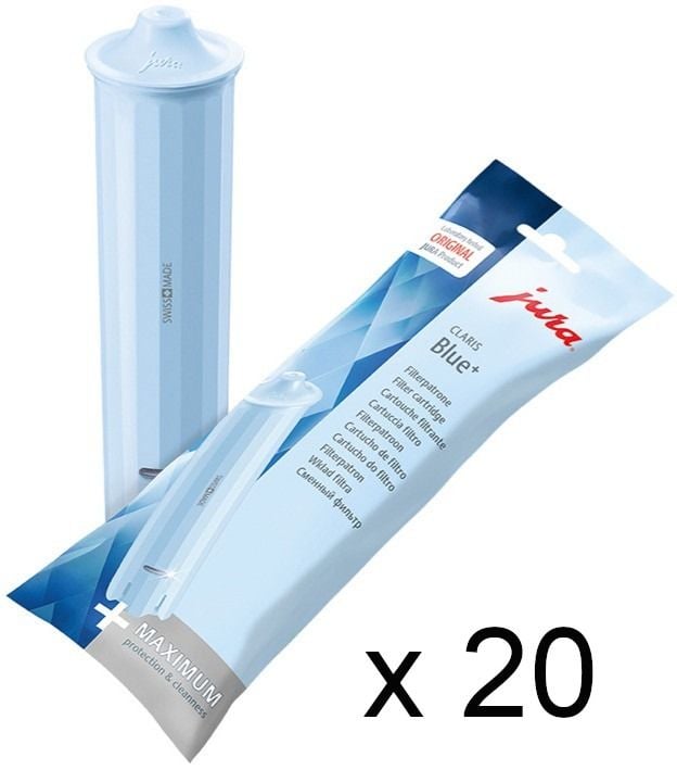 Jura Claris Blue+ Water Filter Cartridge 20 pcs