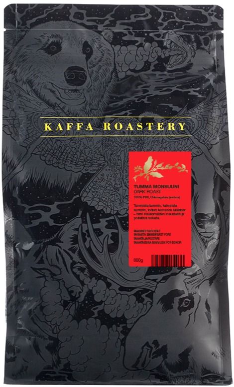 Kaffa Kaffa Roastery Tumma Monsuuni 800 g Coffee Beans