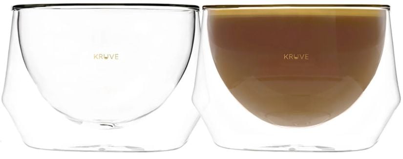 Kruve Imagine Milk Glass, 2 pcs - Crema