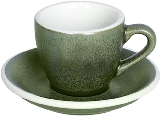 Lot De 4 Tasses à Café Les Cafés B.AROMES Avec Sous-tasses – Porcelaine Blanche