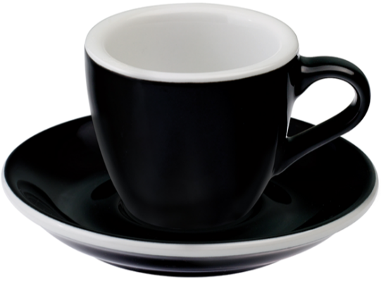 Loveramics Egg Black Espresso Cup 80 ml