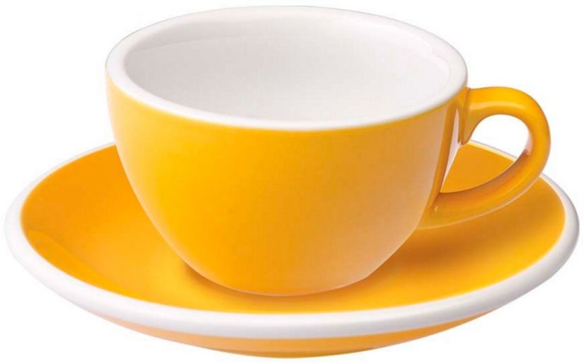 Loveramics Egg Yellow Flat White Cup 150 ml