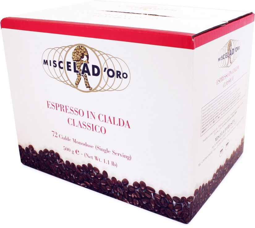 Miscela Miscela d'Oro Classico espresso coffee pods 72 pcs