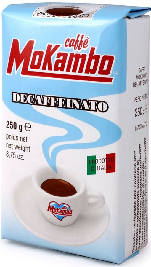 Mokambo Decaffeinato Ground Decaf Coffee 250 g