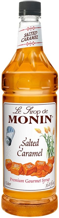 Monin Salted Caramel Syrup 1 l PET Bottle
