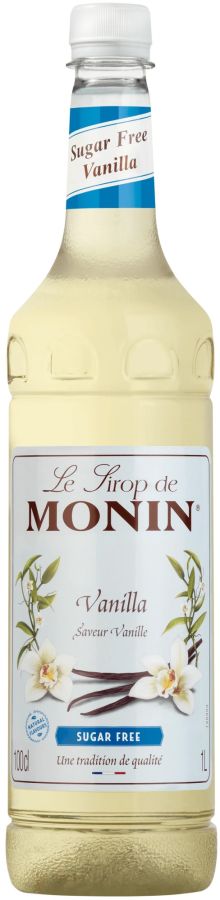 Monin Sugar Free Vanilla 1 l PET Bottle