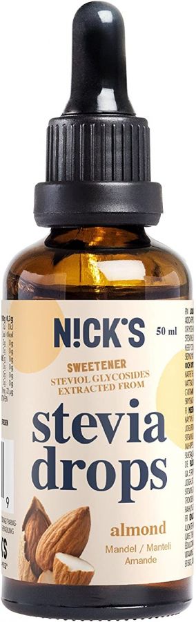 Nutri-Nick Nutri-Nick Stevia Drops Sweetener, Almond 50 ml