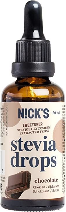 Nutri-Nick Nutri-Nick Stevia Drops Sweetener, Chocolate 50 ml
