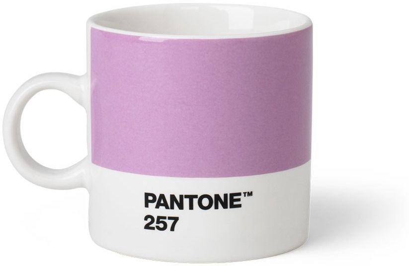 thumbnail image 2 of PANTONE Purple Travel Coffee Cup Mug – 400ml Porcelain Flask With Silicone Band, Petunia 19-3632 2 of 3