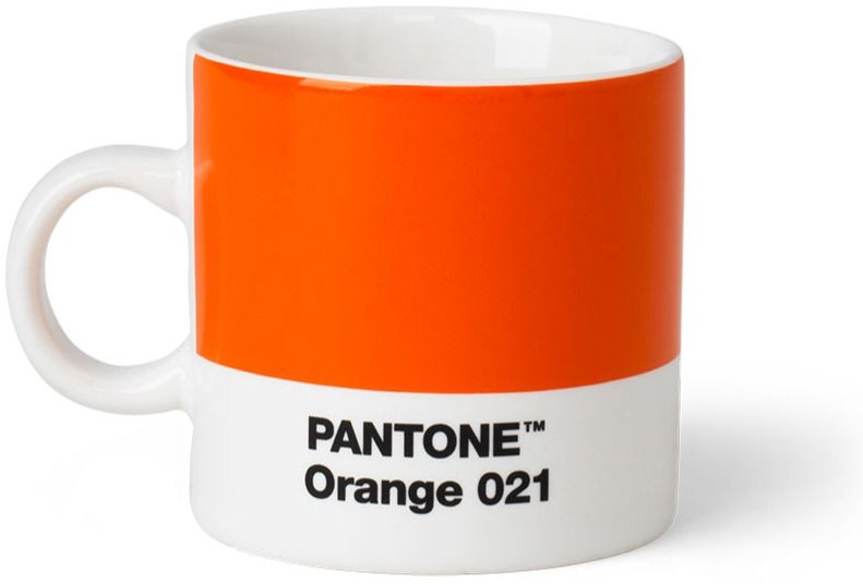 Pantone Espresso Cup, Orange 021