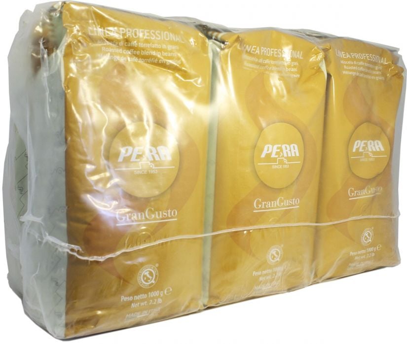 Pera Pera Gran Gusto coffee beans 6 x 1 kg wholesale unit