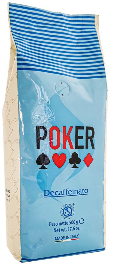 Poker Poker Decaffeinato 500 g Coffee Beans
