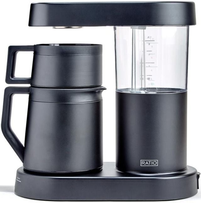 Ratio Ratio Six Coffee Maker With Thermal Carafe, Matte Black