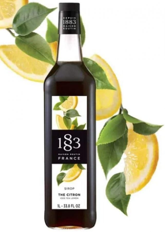 Maison Routin 1883 Iced Tea Lemon Syrup 1000 ml