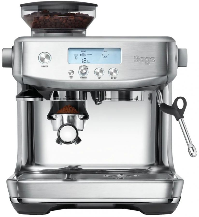 Sage The Barista Pro Espresso Machine, Brushed Steel