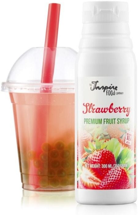 TIFC  Bubble Tea Syrup Strawberry 300 ml