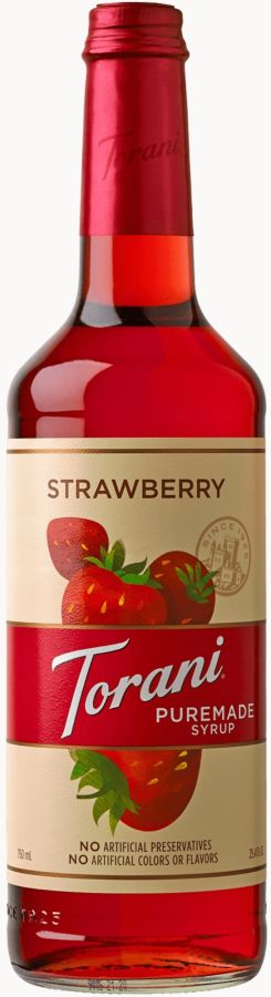 Torani Puremade Strawberry Syrup 750 ml