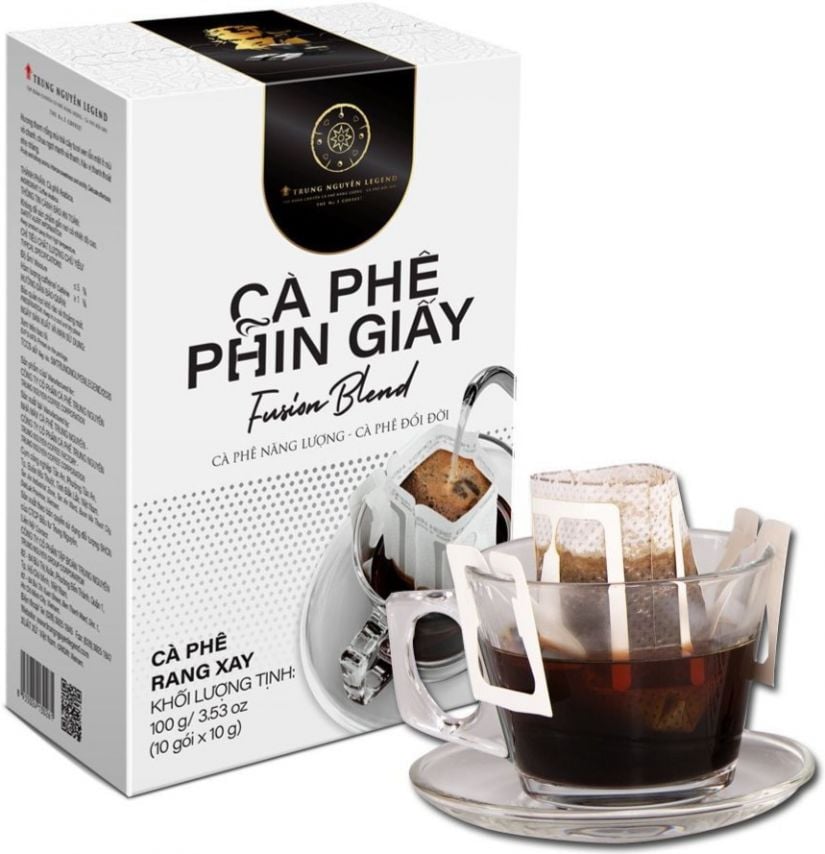 Trung Trung Nguyen Drip Coffee Fusion Blend 10 x Coffee Bags