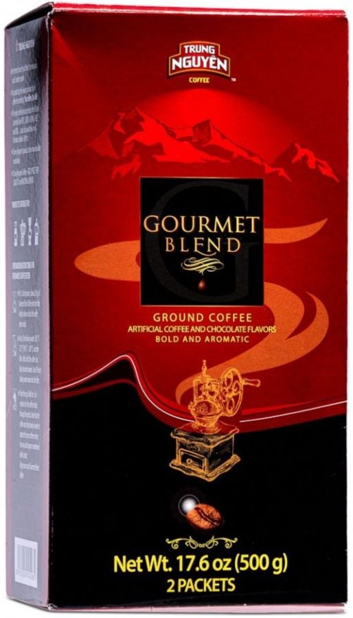 Trung Nguyen Gourmet Blend Ground Vietnamese Coffee 500 g Crema