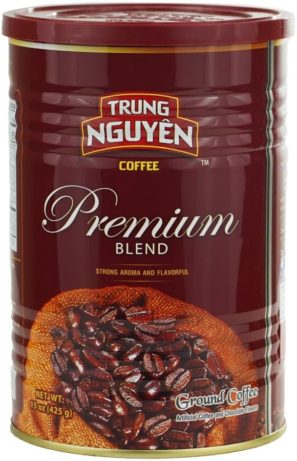 Trung Trung Nguyen Premium Blend Ground Vietnamese Coffee 425 g Can
