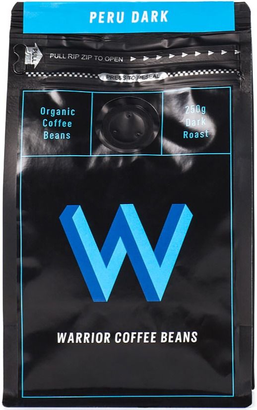Warrior Warrior Coffee Peru Dark 250 g Coffee Beans