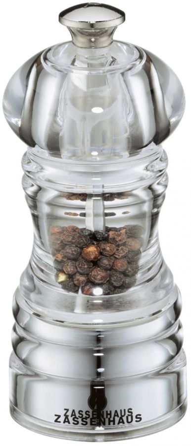 Zassenhaus Berlin Acrylic Pepper Mill 12 cm