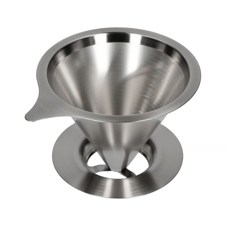 Hario Double Mesh Metal Dripper V6001 Crema