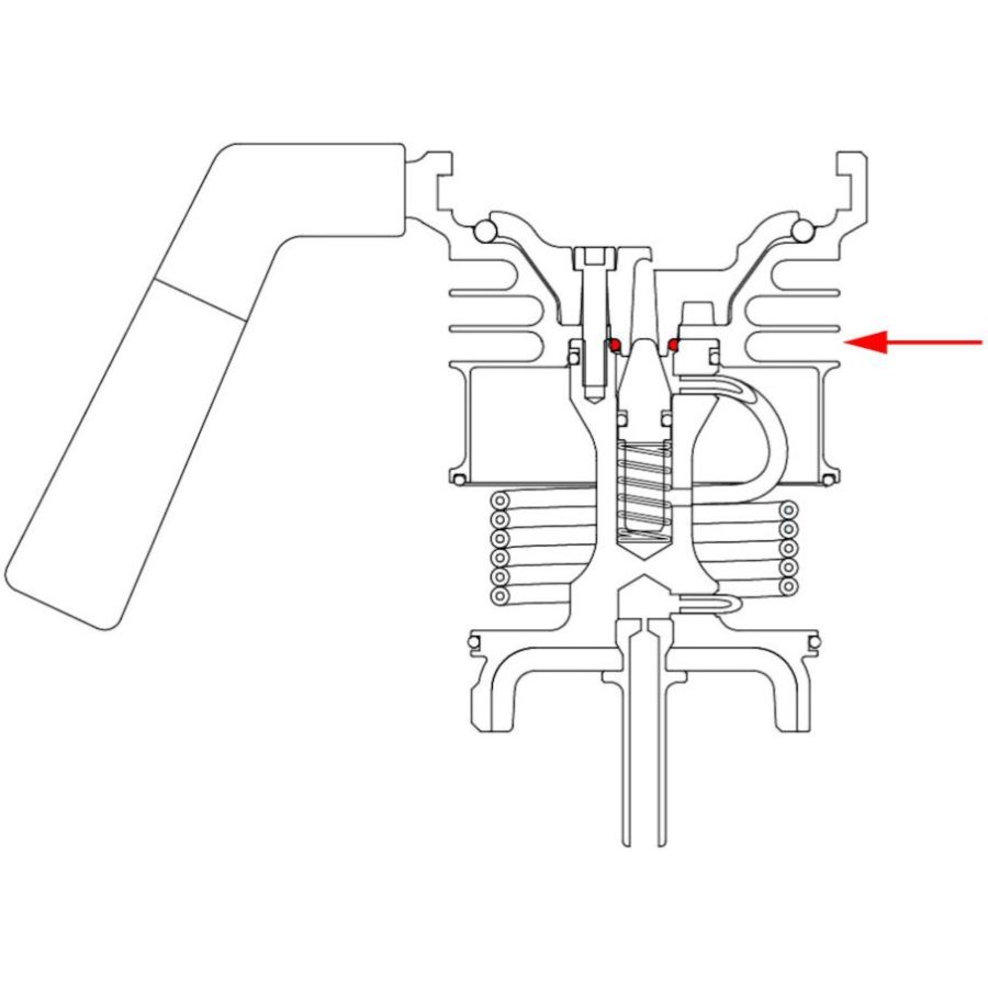 9Barista Valve Chamber Seal  -joint pour valve de chambre