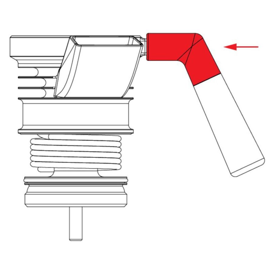 9Barista Lower Handle Bush -douille de poignée inférieure