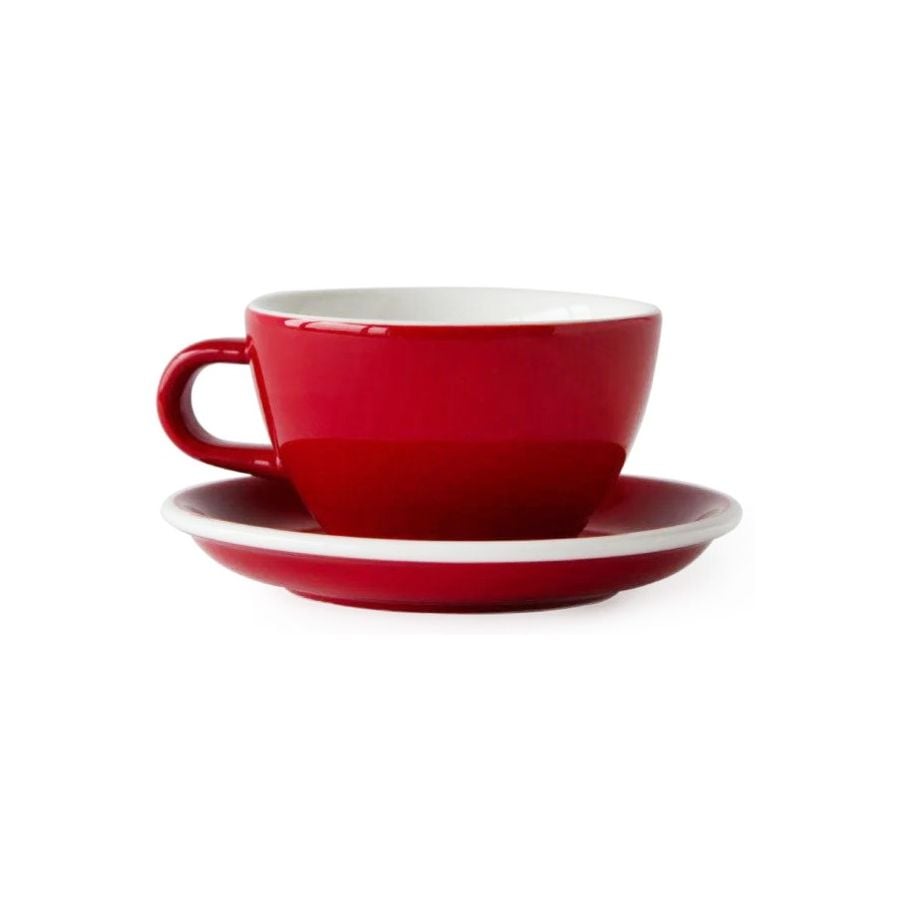 Acme Large Latte kop 280 ml + schotel 15 cm, Rata