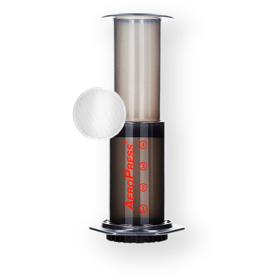 AeroPress Coffee Maker + Permanent Metal Filter