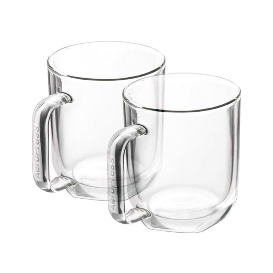 AeroPress Glass Mugs 2-pack